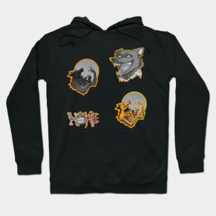 Halloween Werewolf Pack 4 Hoodie